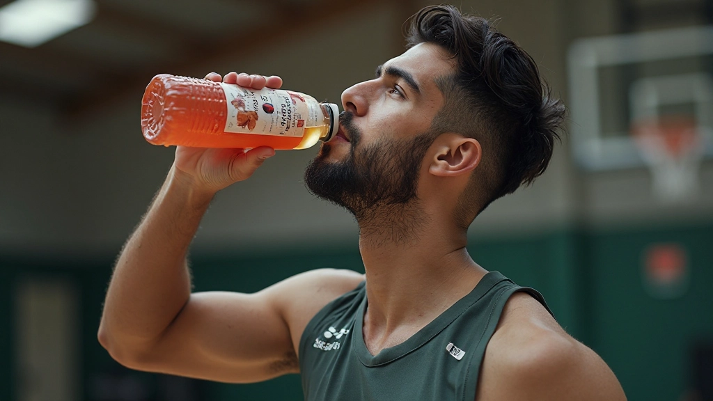 مدرب كرة سلة ذو خبرة يوجه مجموعة من لاعبي الشباب أثناء جلسة تدريب مكثفة